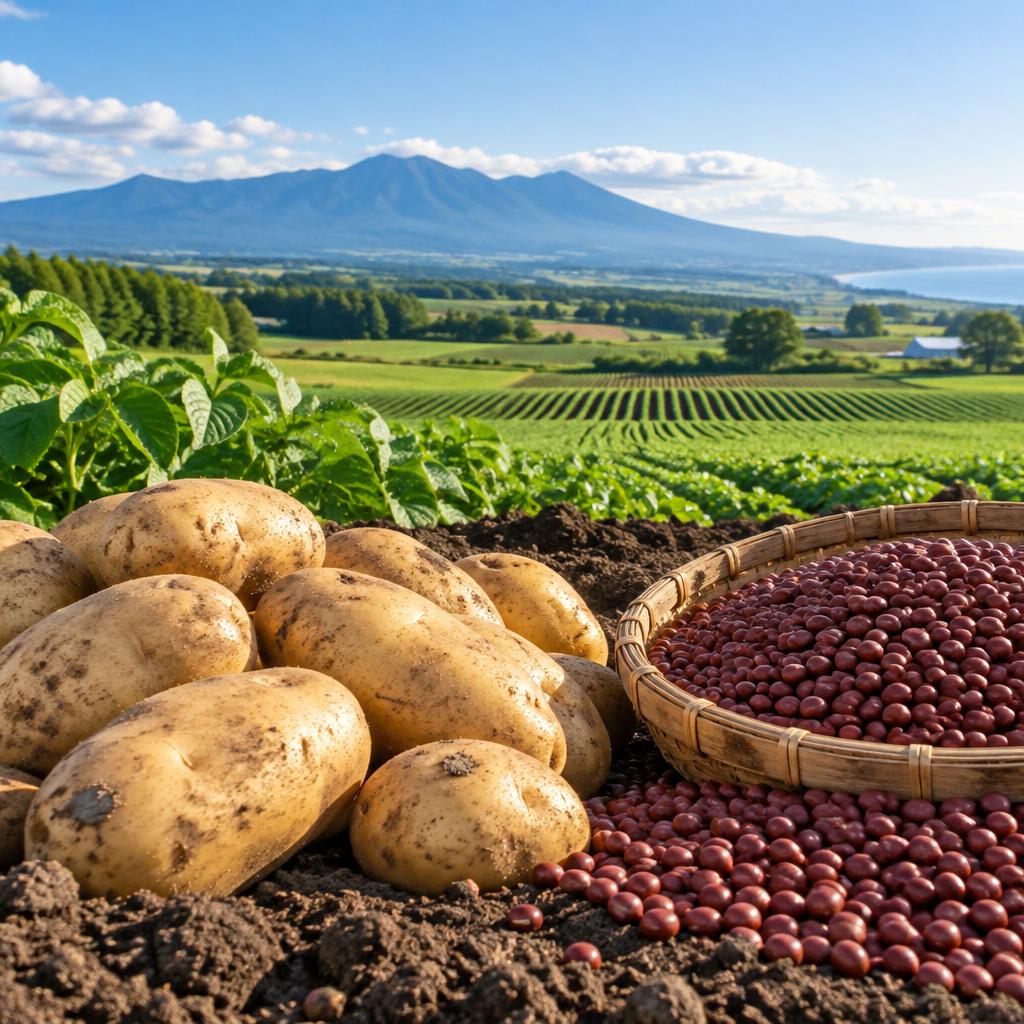 未来の食卓を、北海道の大地から。卸売メークインと小豆栽培を支える仲間を募集！
